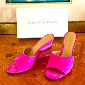 Veronica Beard Dali Lucite Sandals